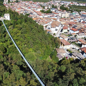 Hängebrücke Mezzolombardo