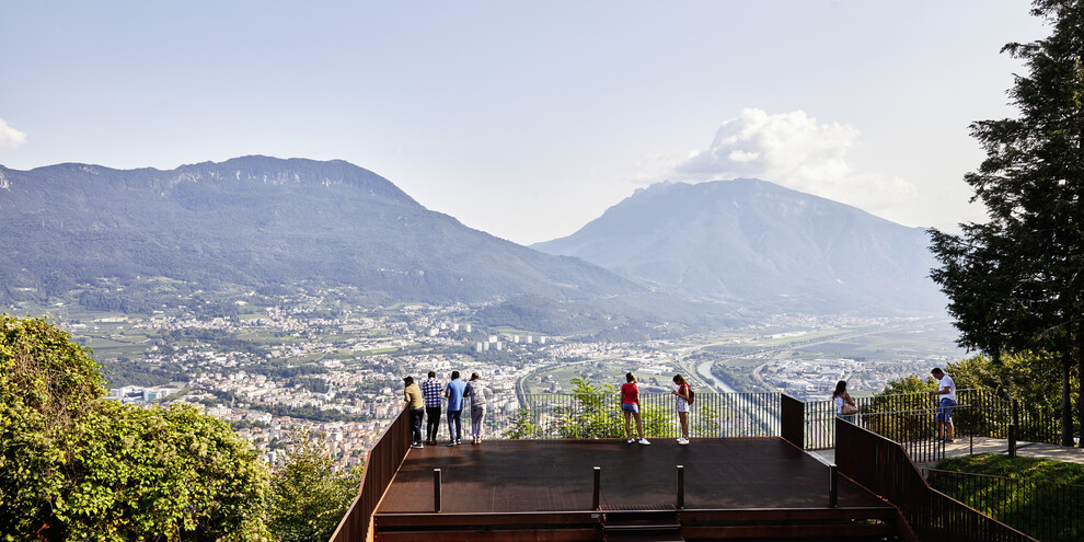 Die Seilbahn nach Sardagna