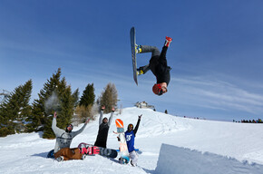 Alpe Cimbra - Fondo Piccolo - Mazinga Park - Snowboard | © Arturo Cuel