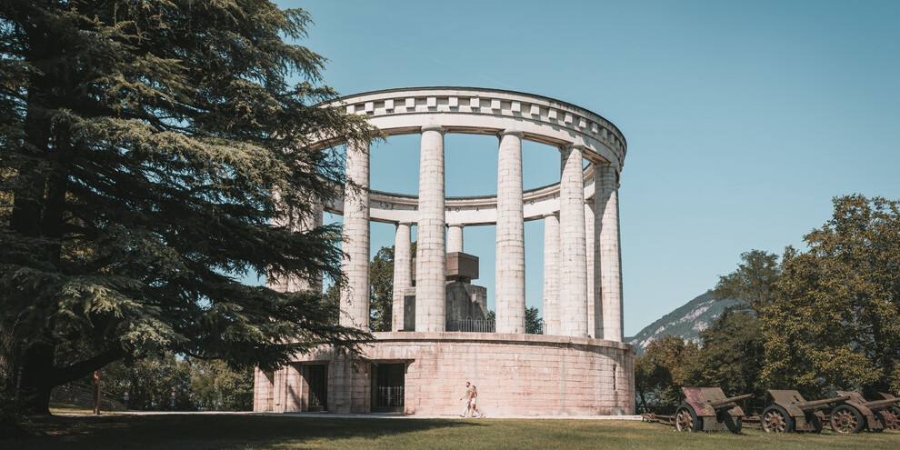 Der Doss Trento und das Gebirgsjäger-Museum