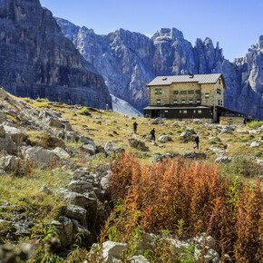 Dolomiti di Brenta, rifugio Brentei

